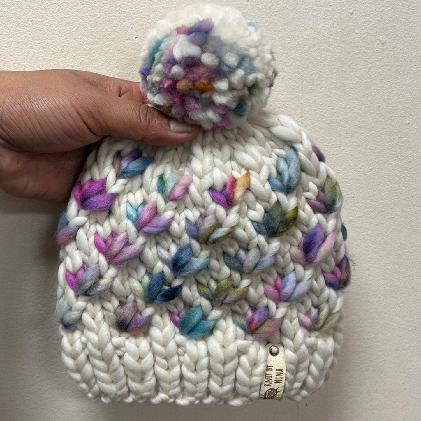 Baby Luxury Lotus Flower Beanie (6-12 Months)