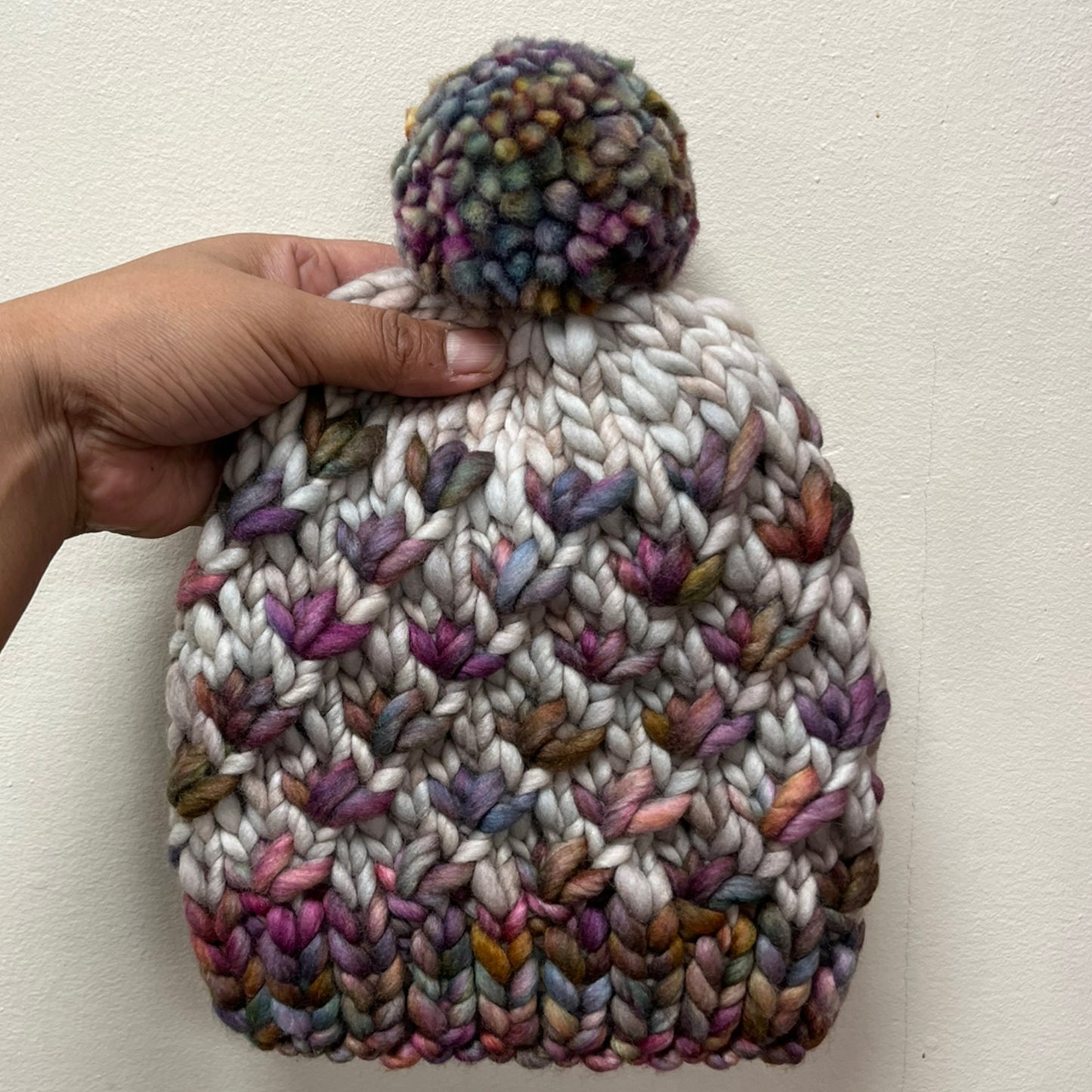 Whole Grain & Diana Toddler Luxury Lotus Flower Beanie (2-3 yrs)