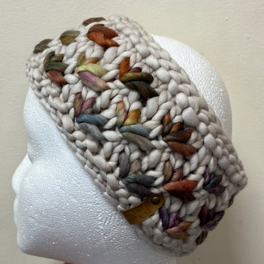 Fog & Diana Luxury Lotus Flower Ear Warmer - 2