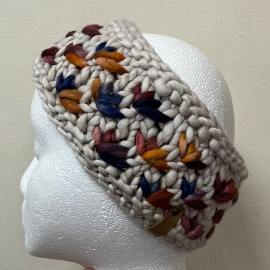 Fog & Xilofono Luxury Lotus Flower Ear Warmer