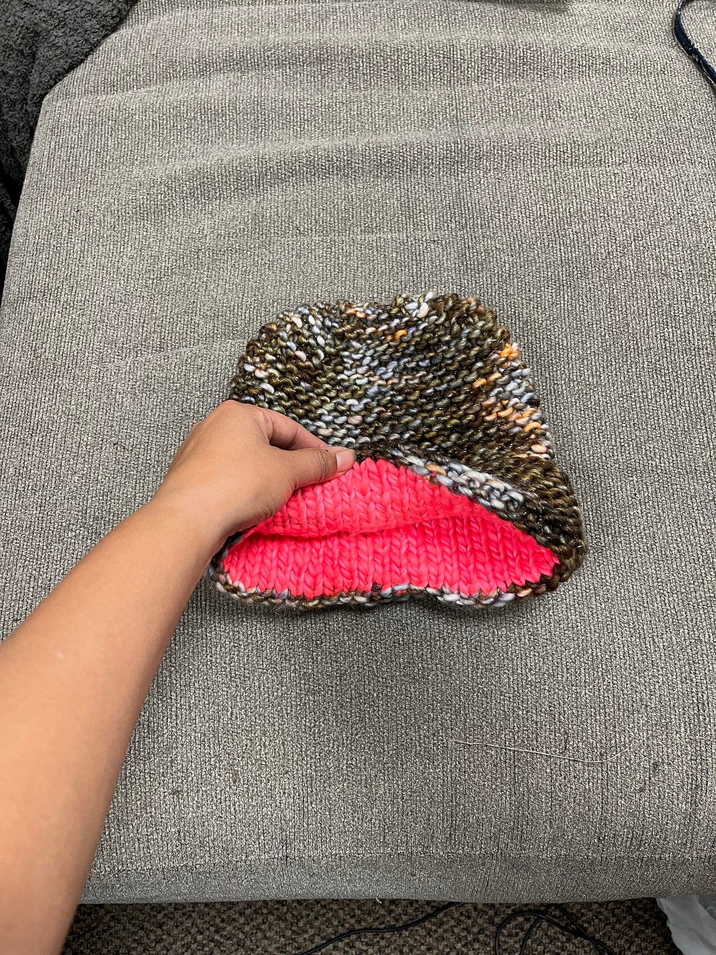 Forest Broceliande Shimmer Double Brim Luxury Jilly Beanie