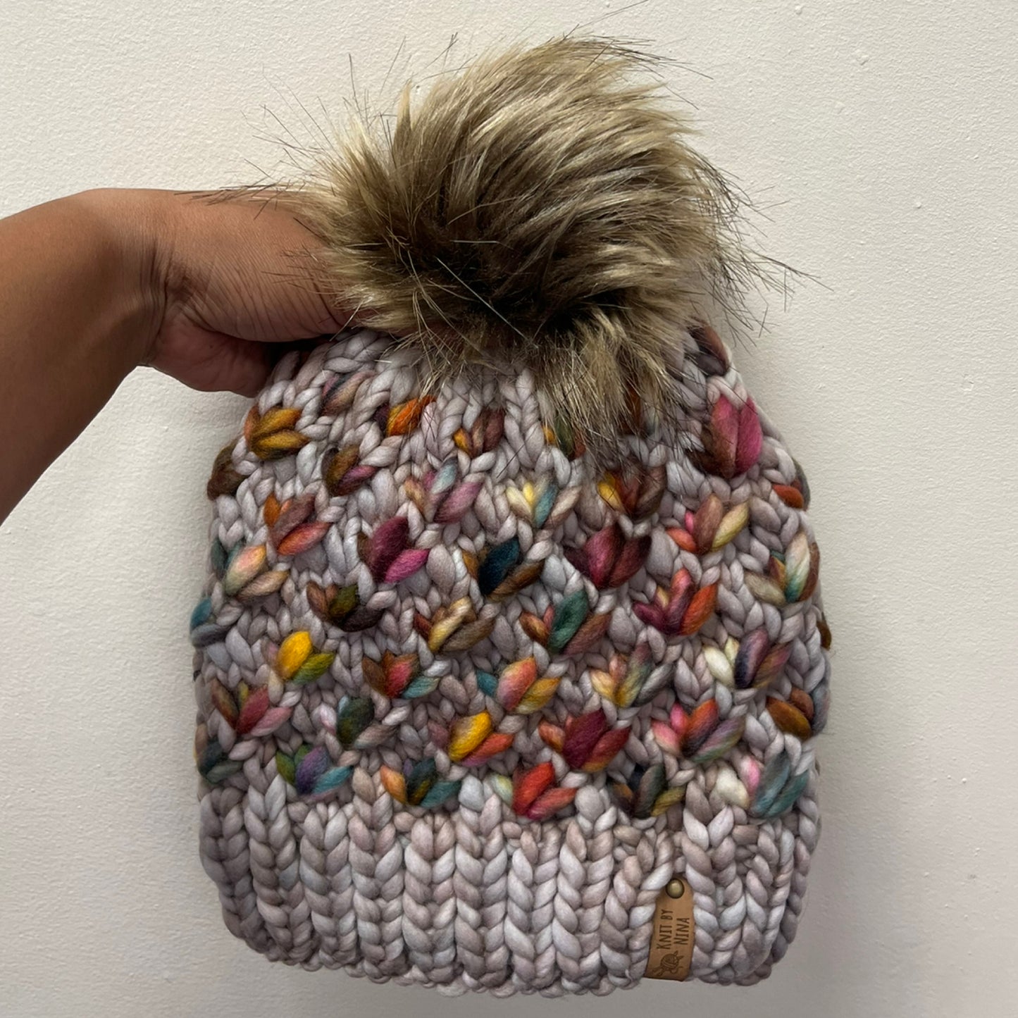 Rowers Keep on Rowing Luxury Lotus Flower Beanie