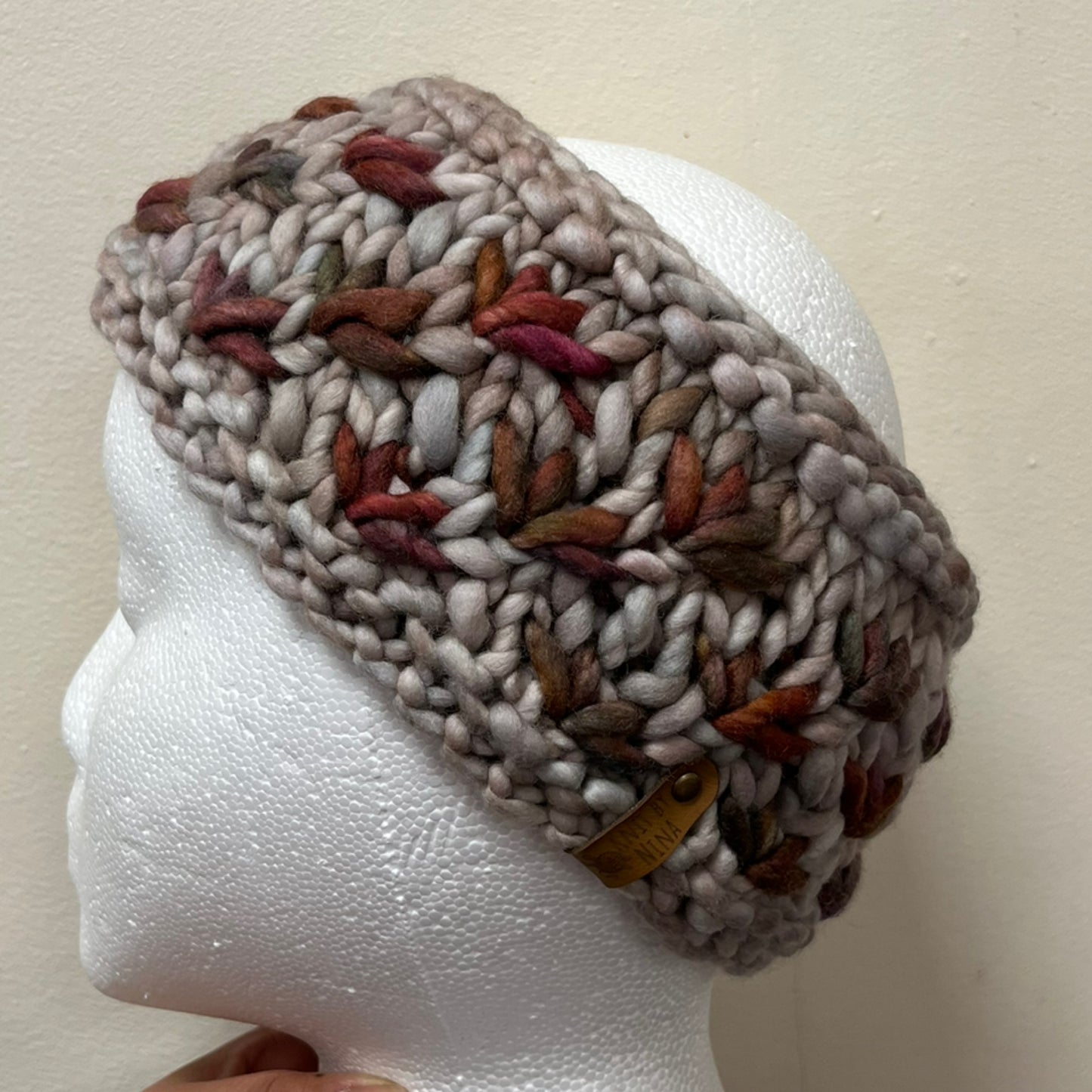 Whole Grain & Diana Luxury Lotus Flower Ear Warmer - 2