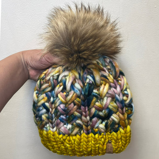 Mega Print & Gold Luxury Suspire Beanie