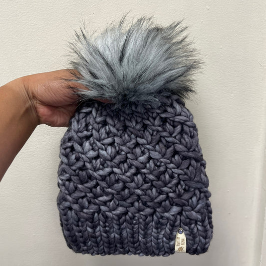 Dark Gray Luxury Seasons Beanie