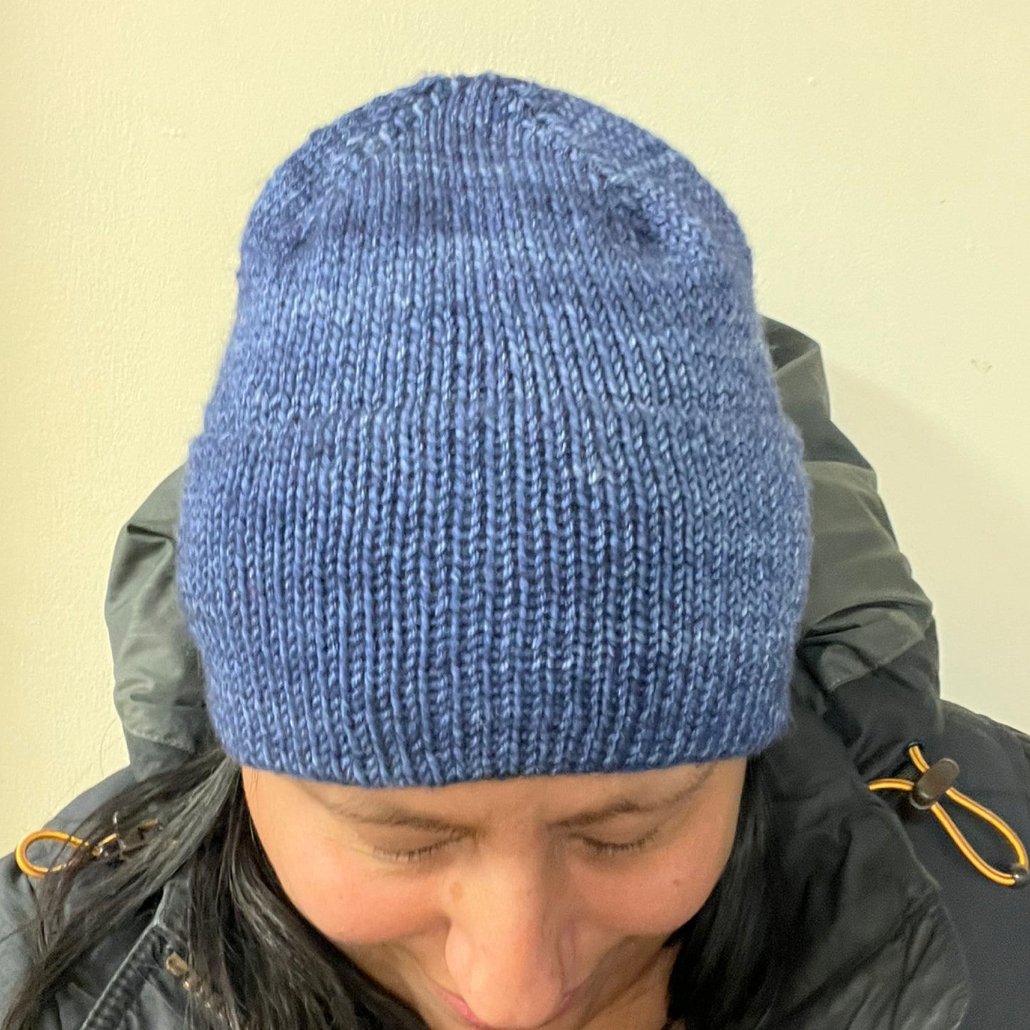 Blue Luxury Double Brim Jake Beanie