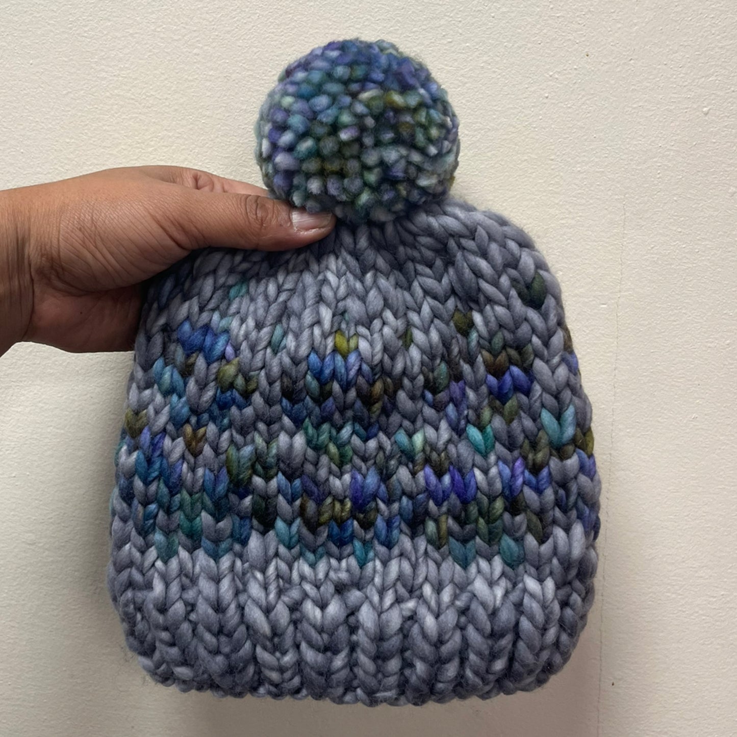Gray Toddler Luxury Beanie     (2-3yrs)
